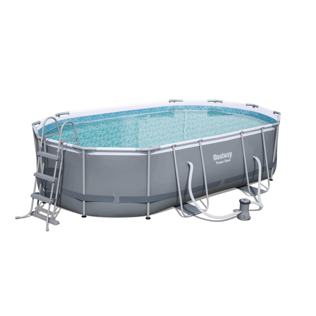 Piscine Tubulaire Bestway 488 X 305 X H 107 Cm 56448