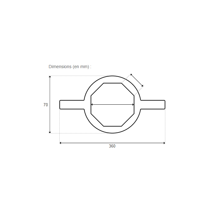 Clé de serrage de couvercle STA RITE 5P2R / 5P4R / 5JWP