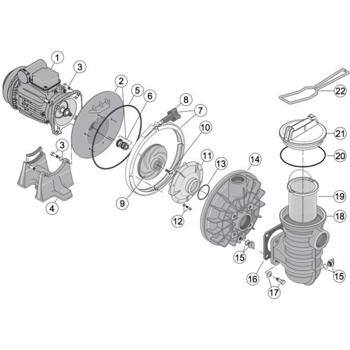 Turbine PPE 5P2R - 0,75 kW Mono (STA-RITE)