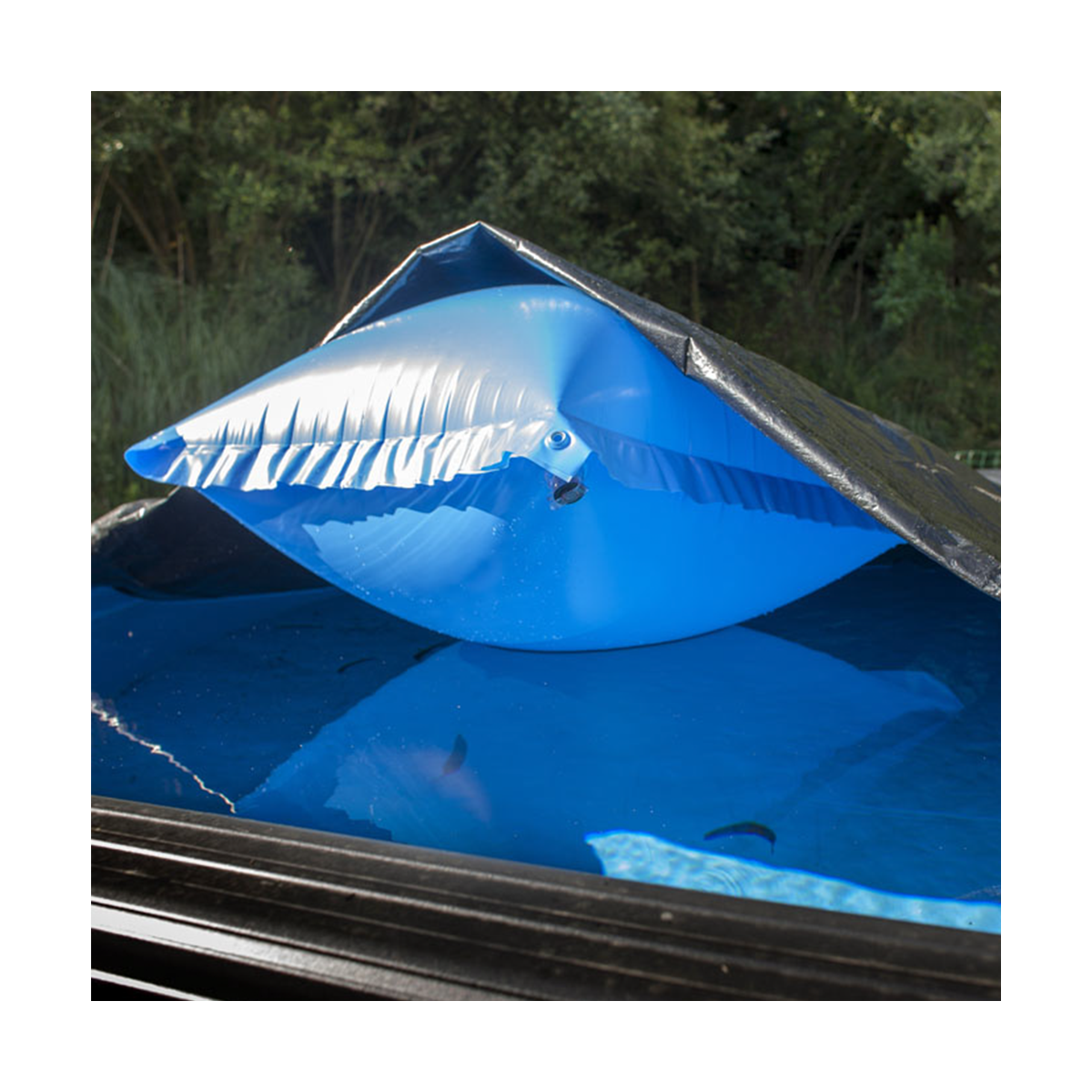 Coussin d'hivernage pour piscine Protect Pool Cover - Gonflable - 120x120cm  - PVC - Bleu - Cdiscount Jardin