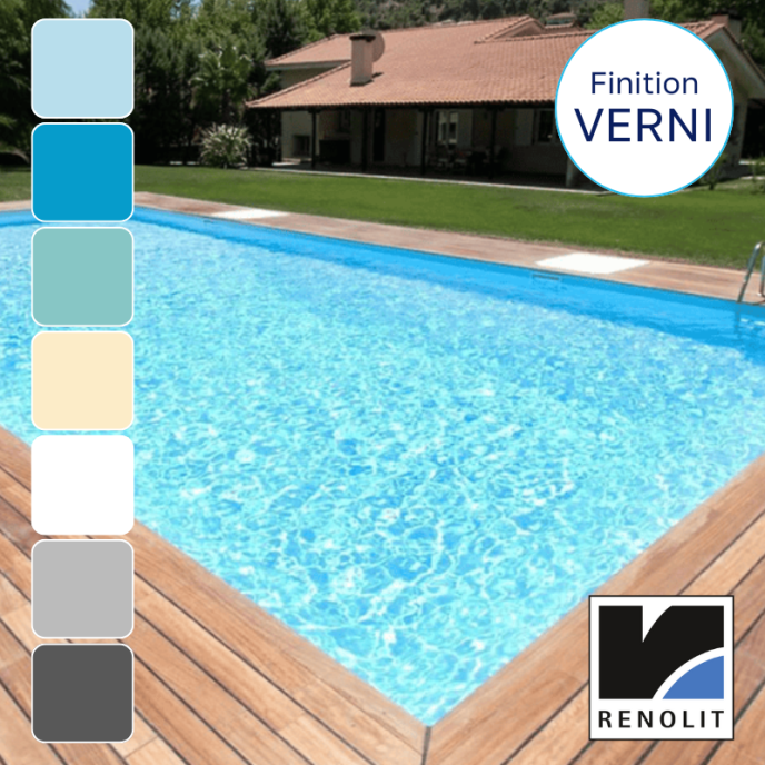 Liner PVC armé uni verni ALKORPLAN