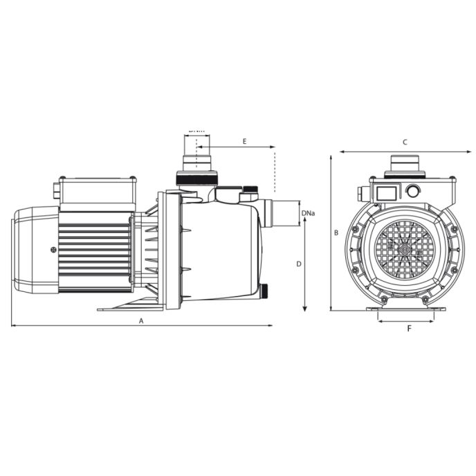 Surpresseur Multipool N M 1 CV mono