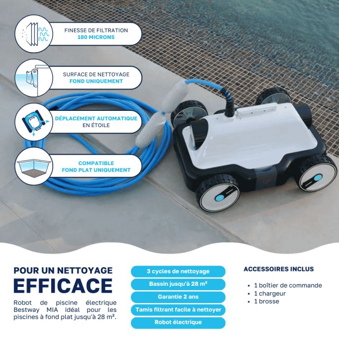 Robot piscine Bestway MIA