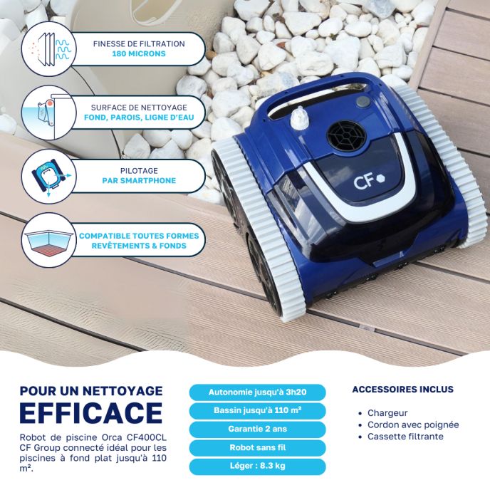 Robot Autonome Sur Batterie CF400CL