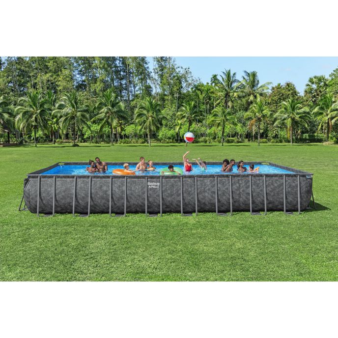 Piscine hors sol rectangulaire APX 365 9,56 x 4,88 x 1,32 m