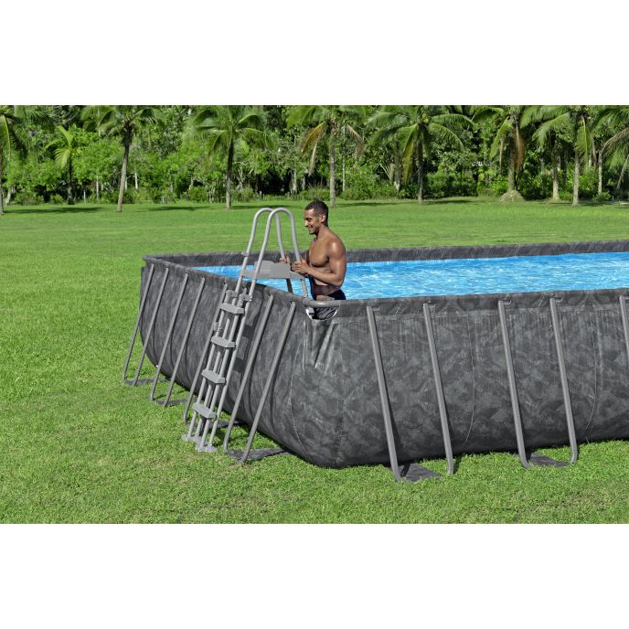 Piscine hors sol rectangulaire APX 365 9,56 x 4,88 x 1,32 m