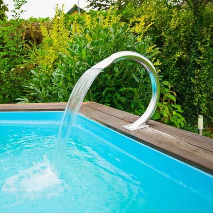 Douche / Cascade de piscine en inox - Mamba Shower