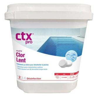 Chlore lent galet 250 g CTX 373 - 5kg