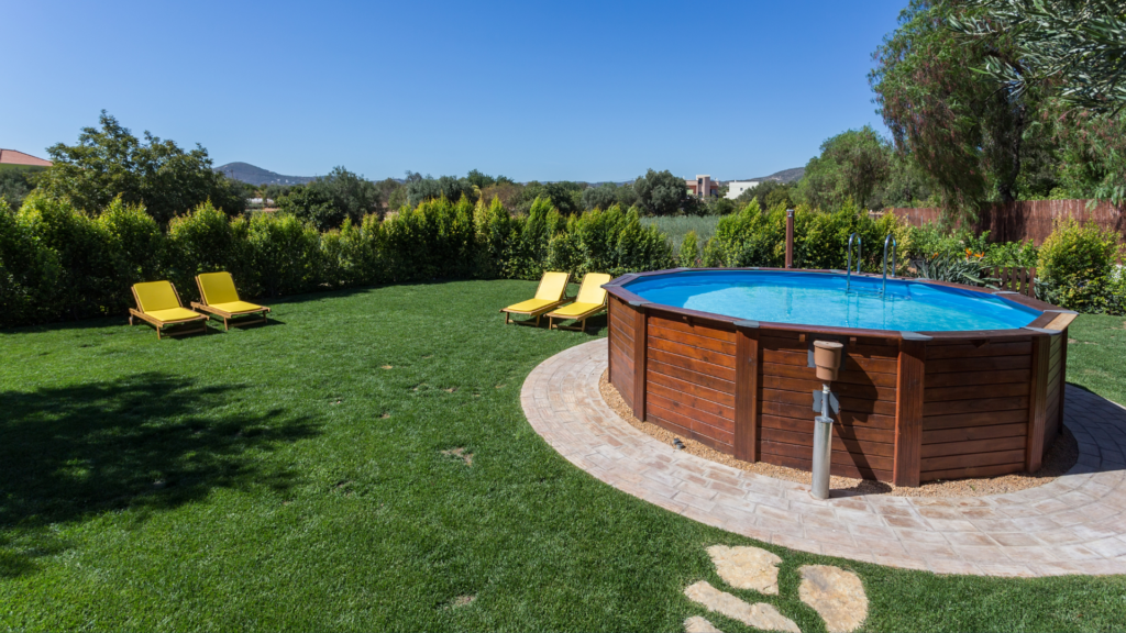 piscine hors sol bois