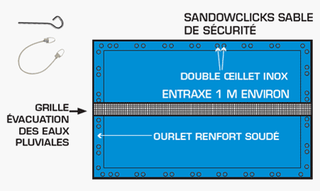 bache hivernage