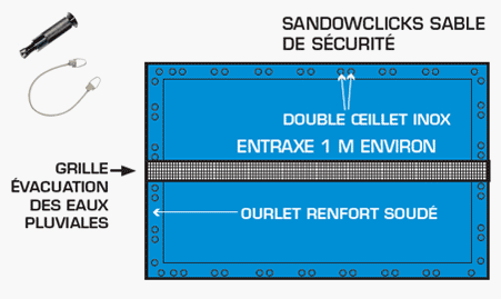 Bâche d'hivernage Iraklia